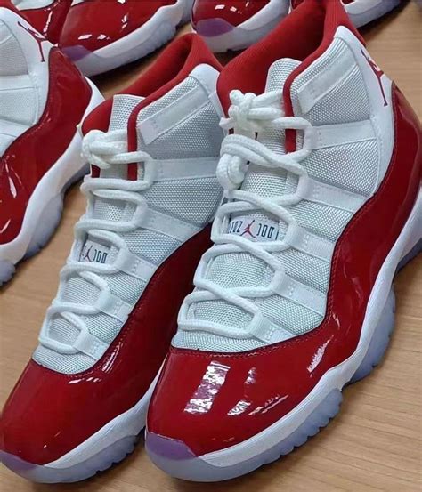 real jordan 11 red box